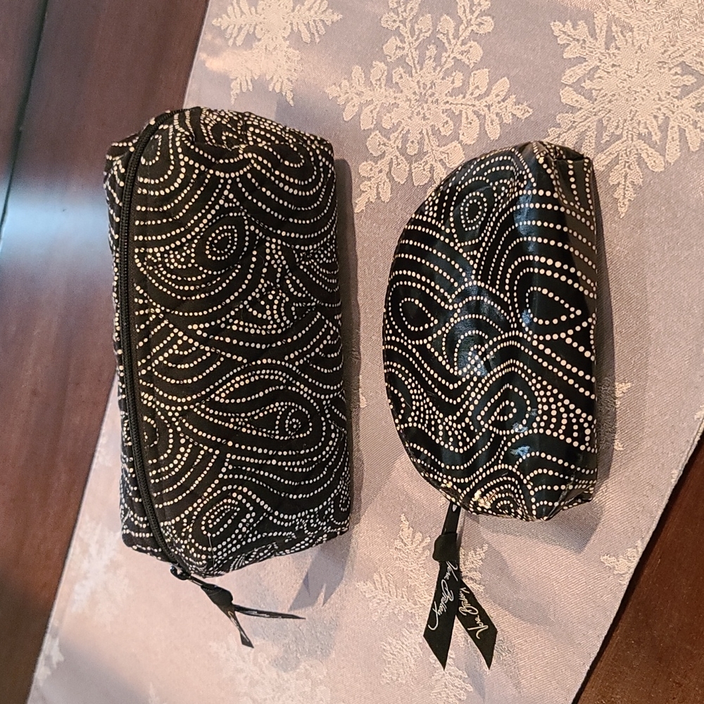 NWOT Vera Bradley zip cosmetic cases